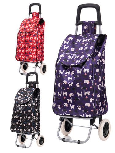Large shopping trolley wheel - trolley, 2