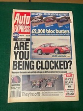 AUTO EXPRESS MAY 1990 SAAB 900