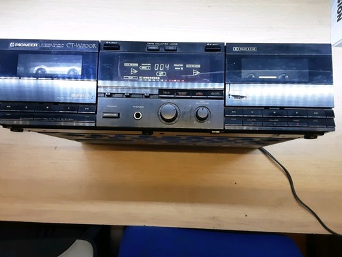 Pioneer w700r twin cassette - pioneer, ct-w700r