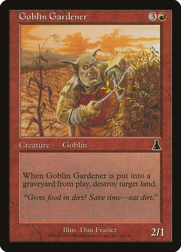 Mtg goblin gardener - [mtg],