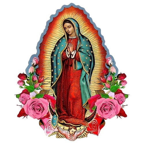 Virgin mary vinyl - vinyl, sticker
