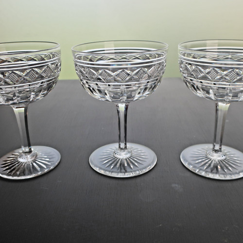 Vintage tudor hand cut crystal - tudor,