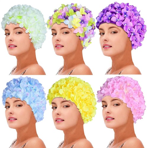Swimming hat flower - swimming,