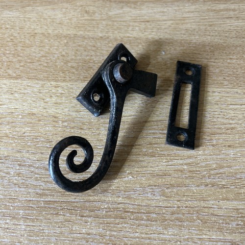 Black cast iron window - cast,