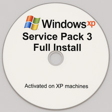 Windows XP Pro Service  Pack 3 Full Installation 32-bit