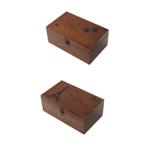 Wooden sewing basket travel - ,