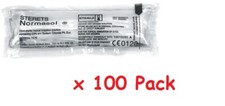 100 x Sterets Normasol Saline Solution Sachet 25ml Sterile Wound Cleaner
