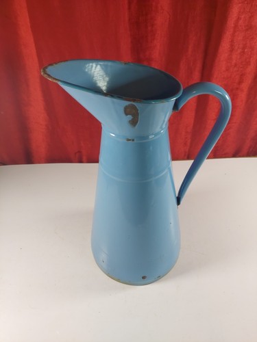 Vintage large french - vintage, enamel