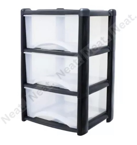 Plastic storage black - storage,