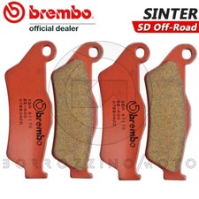 4 BRAKE PADS Anterior Sinter