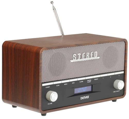 Vintage style dab fm - style, dab+