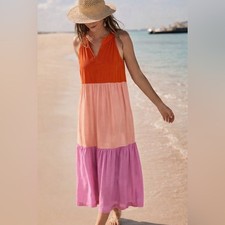 J.Jill Color-Block Maxi in