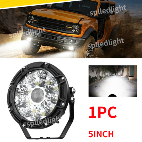 Round led work light - round, laser