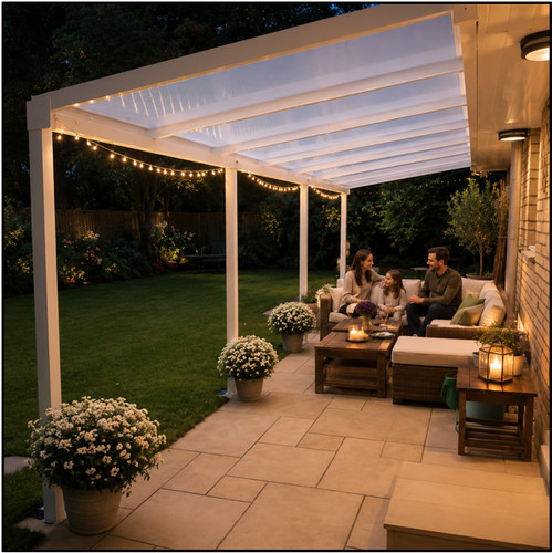Aluminium canopy carport patio - carport,
