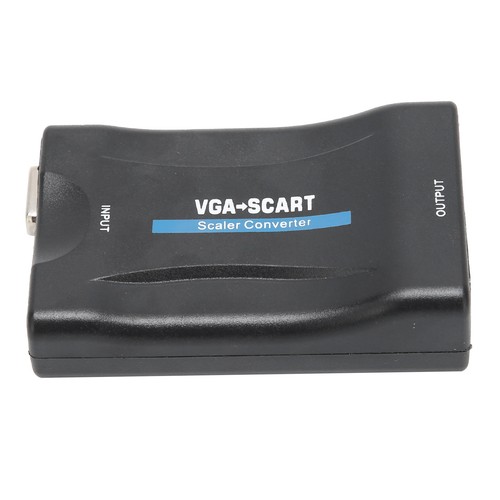 Black vga scart converter - vga,
