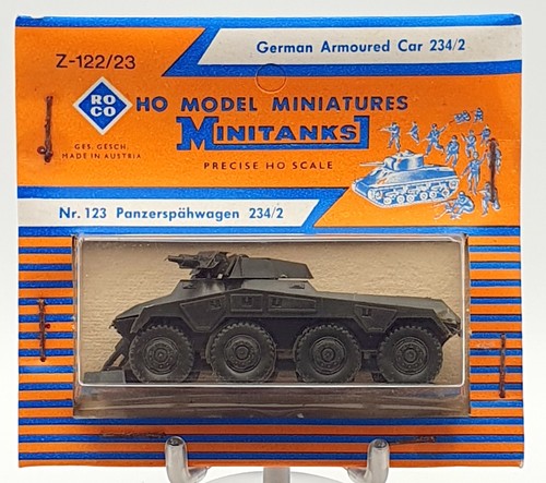 1960 carded roco - carded, minitanks