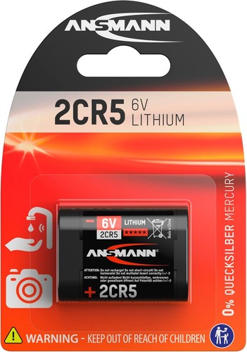 Ansmann 2cr5 lithium - 2cr5, 6v