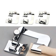 Multi-function Sewing Machine Foot Metal Rolled Hem Feet Presser Foot  Home