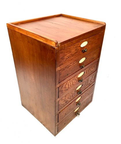 Antique large wooden - chest, of