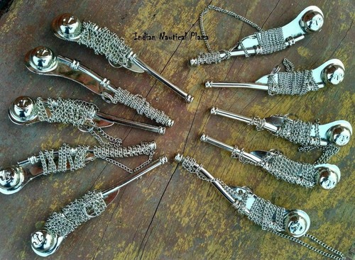 Lot pcs brass bosun s - of,