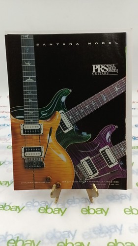 Prs santana guitar magazine - ,
