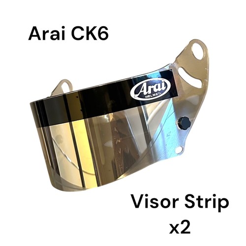 Ck6 aria helmet visor - visor, stickers