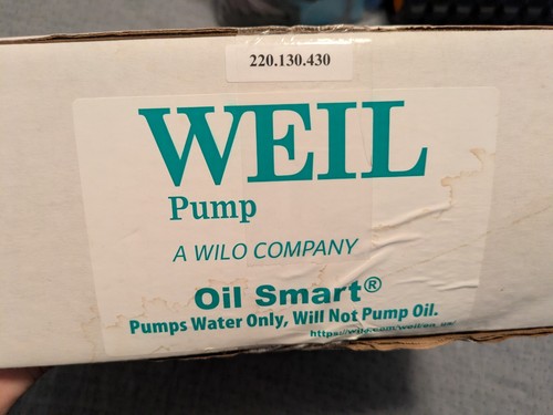 Weil pump oil smart - pump,