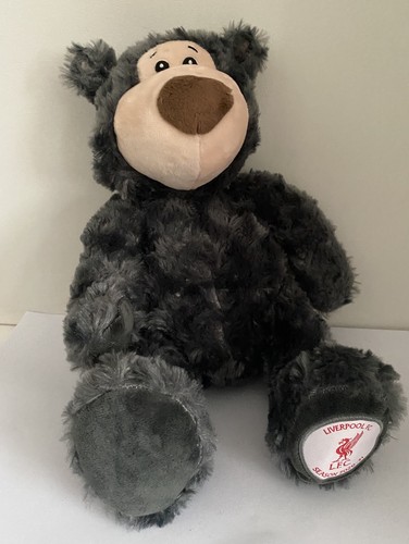 Liverpool grey teddy bear - fc,