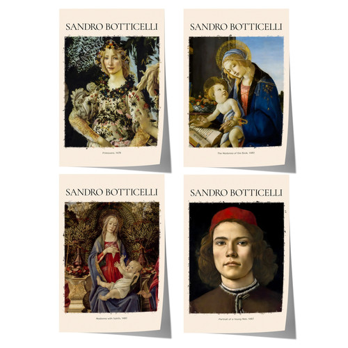 Sandro botticelli poster - sandro,