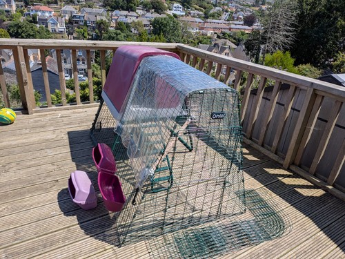 Omlet chicken coop run - up, coop,
