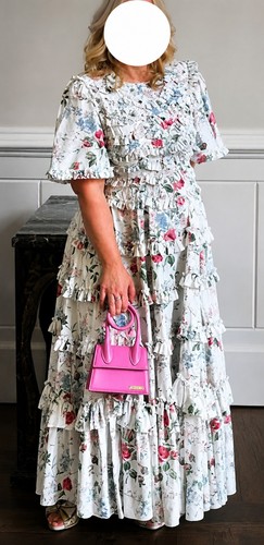 Needle thread floral maxi - &,