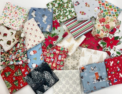 Christmas fabric quilting - christmas,