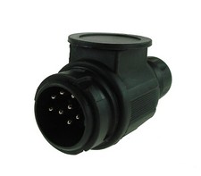 Maypole MP1288 8 Pin 12v Plastic Euro Plug for Trailers & Bike Racks 13 pin type