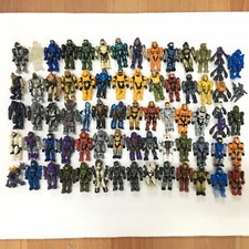 Lot of 5 - 40pcs Random MEGA BLOKS CONSTRUX HALO HEROES Elite UNSC SPARTAN 