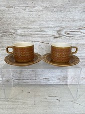 2 x Hornsea Pottery Saffron