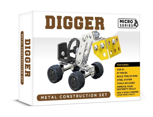 Micro series digger metal - series,