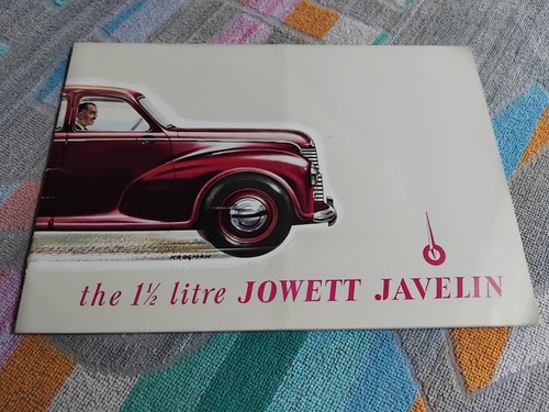 Jowett javelin 2 litre - 1, 1/2