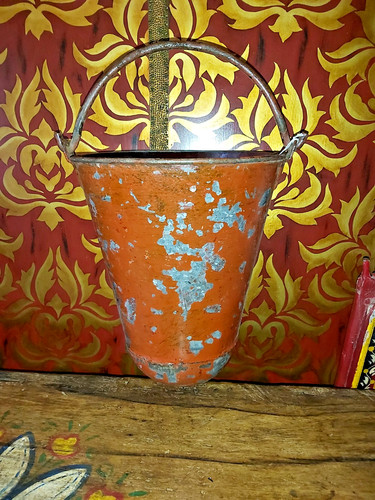 Vintage metal riveted - vintage,