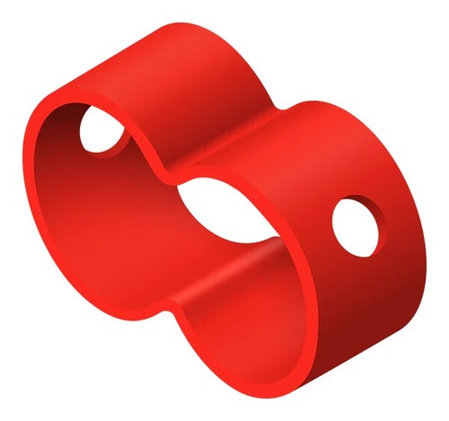 Quadro double tube connector - tube,
