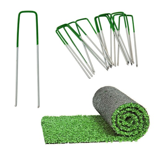 Artificial grass pins - pins, (green)