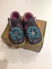 Livie & Luca Girls Gray Patent