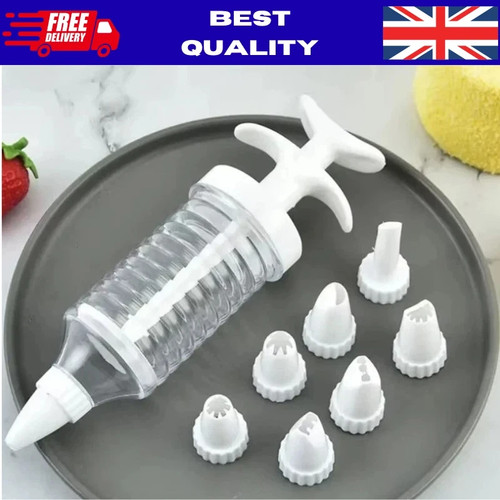 8pcs icing syringe gun cake - syringe,