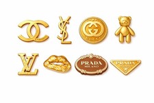 Gold Set of 8 Fashionable