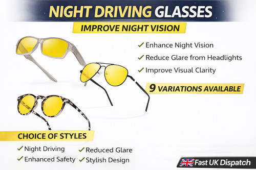 Polarised night driving - night,
