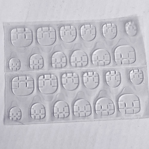 Clear self adhesive french - clear, tip