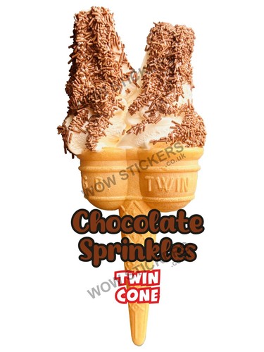 Ice cream van - , sticker