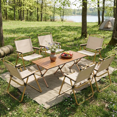 Camping table and - camping, chair