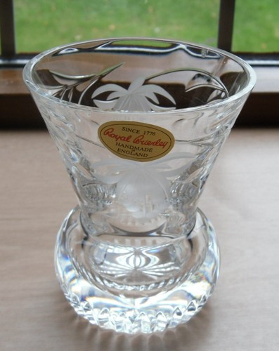Signed royal brierley - signed, crystal