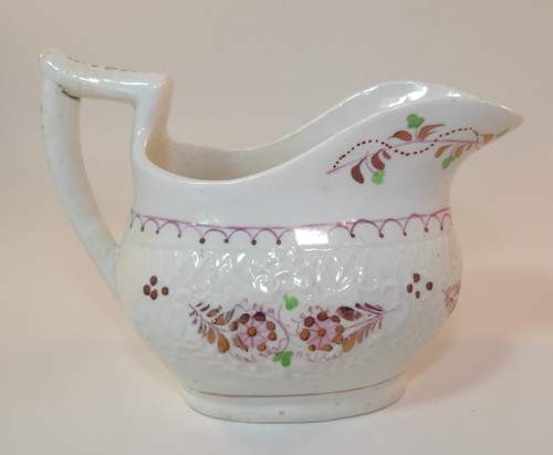 Antique purple pink lustre - antique,