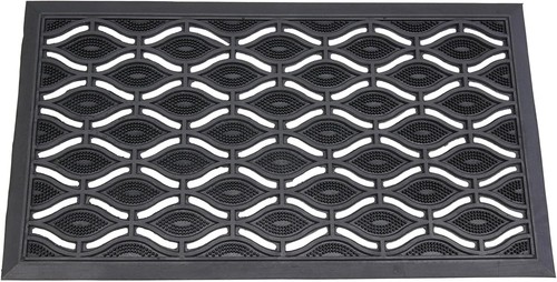 Heavy duty rubber door mat - heavy,